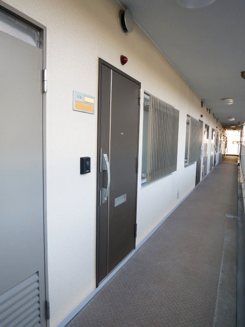 飯田橋第2パークファミリア　外部廊下