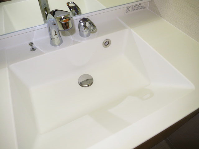 継ぎ目のない洗面ボウル