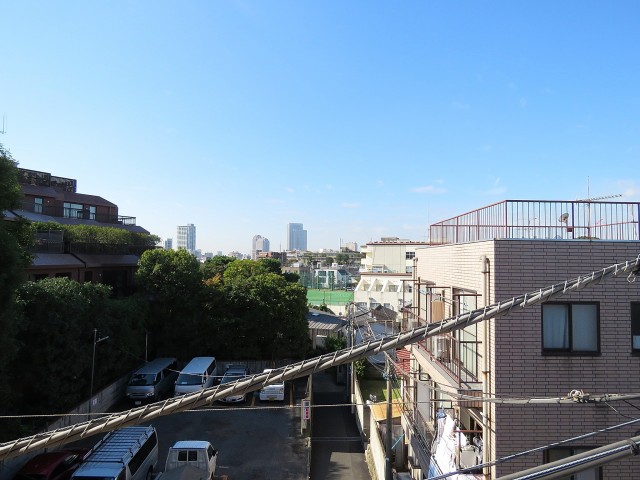 ジェイパーク南麻布　デスクからの眺望