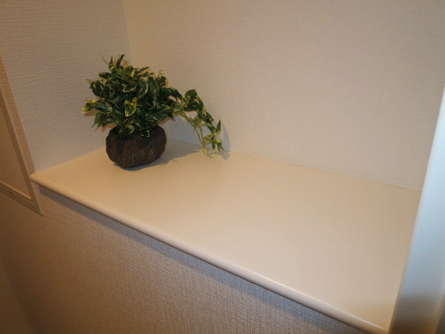 トイレ・壁面のカウンター