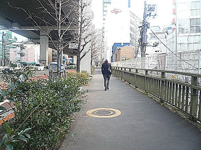 藤和青葉台コープ　マンションまでの道のり