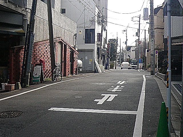 藤和青葉台コープ　マンションまでの道のり