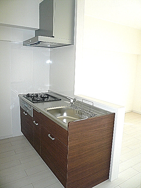 柿の木坂パレス　システムキッチンです。