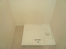 洗濯機置き場です。