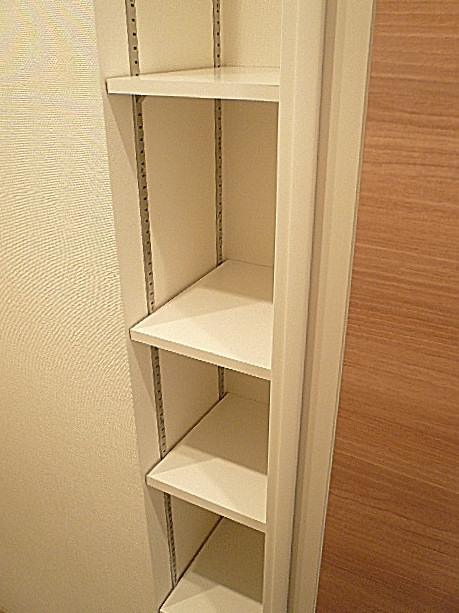 充実したシューズクローク。