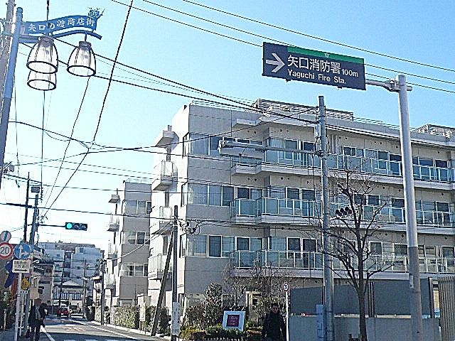 フローレンスパレス多摩川　マンションまでの道のり