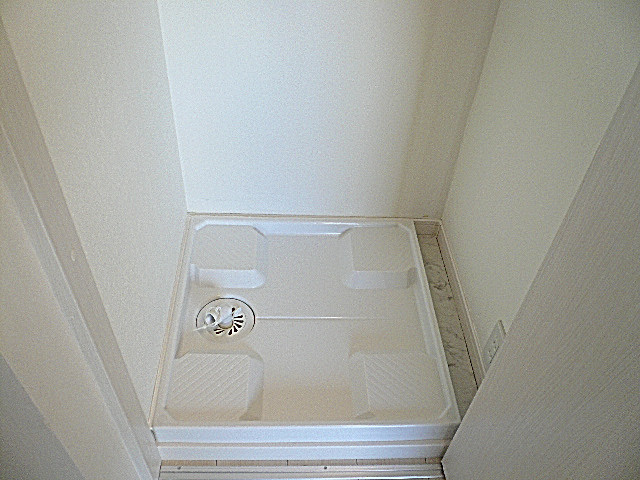 洗濯機置き場です。