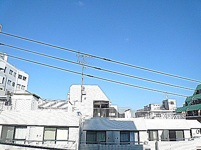 4階からの眺望です。