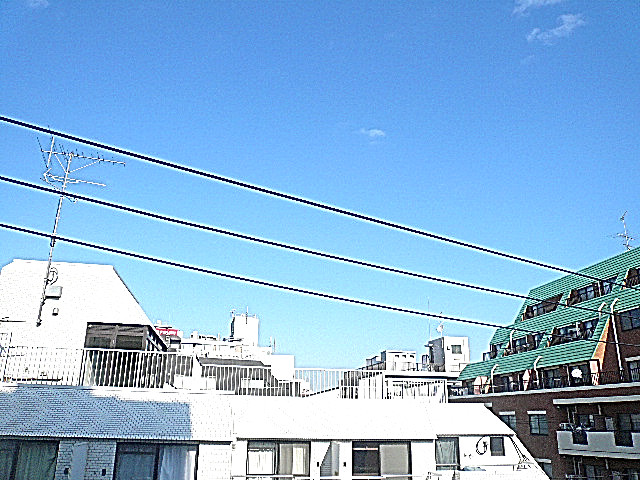 4階からの眺望です。