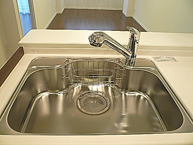 カウンターキッチン　広々シンク♪