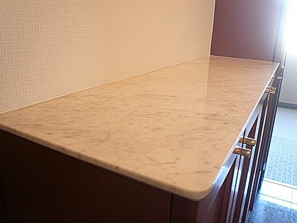 玄関収納　カウンター部分