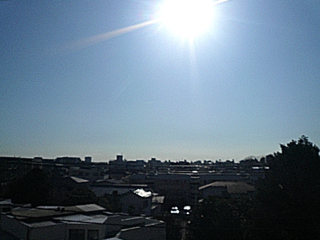 4階からの眺望です。