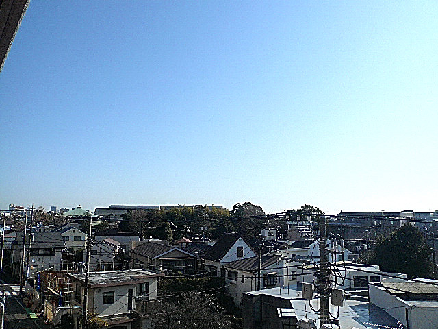 4階からの眺望です。