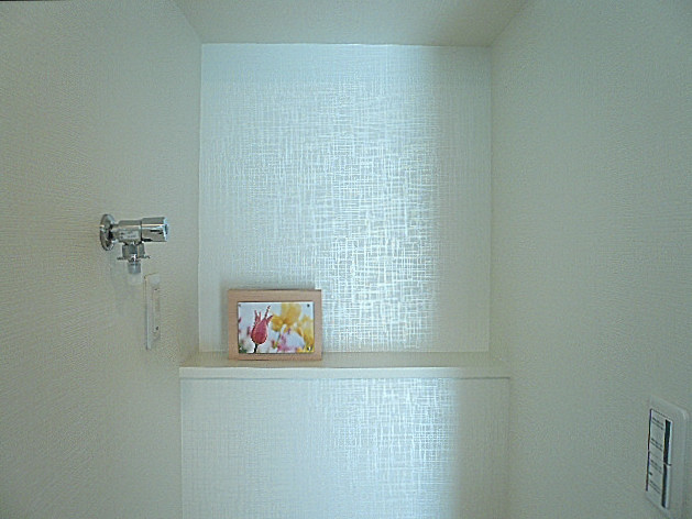 田園調布サニーハイツ　洗濯機置き場のカウンター部分。