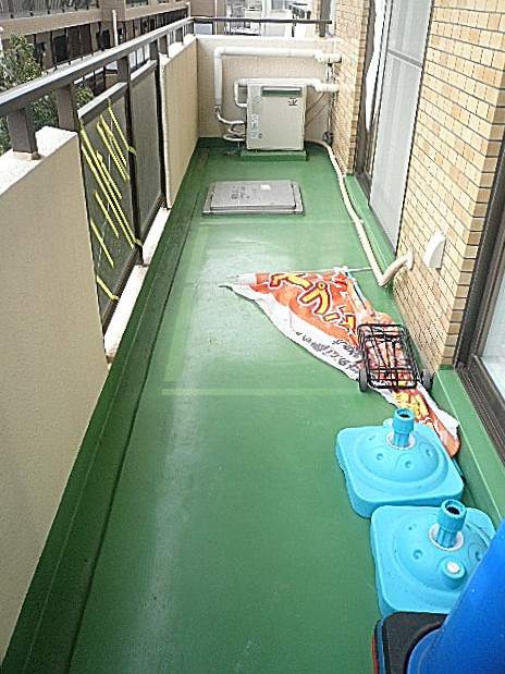 田園調布サニーハイツ　南向きバルコニーです。