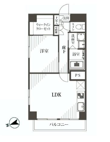 パルテノン上町　間取り