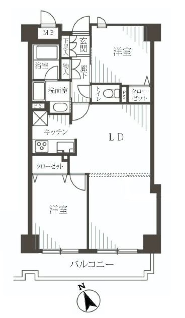エスカイア高井戸　間取図