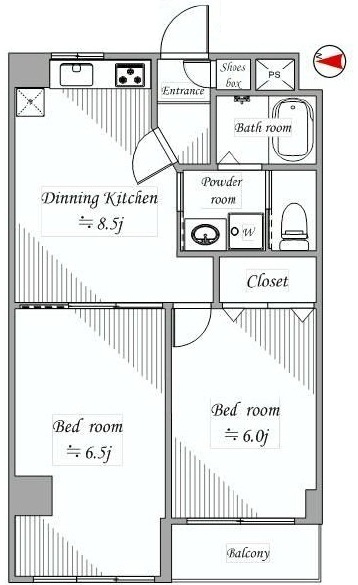 グランデュール千歳烏山　302号室
