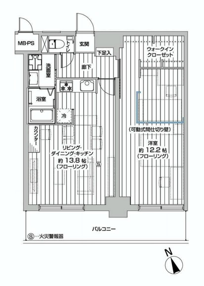 新宿御苑ダイカンプラザ　間取り