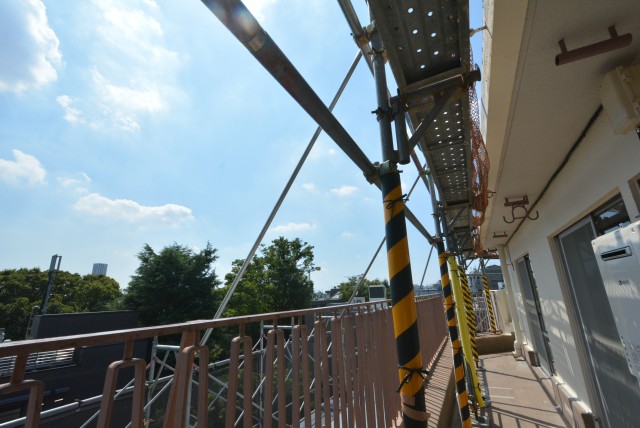 南平台アジアマンション　バルコニー