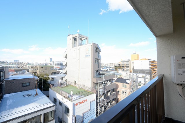 上野毛マンション バルコニー