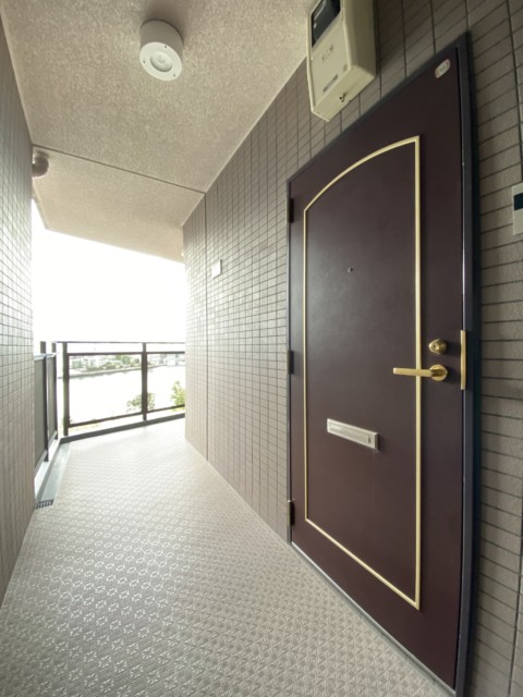 パークステージ茅場町 玄関