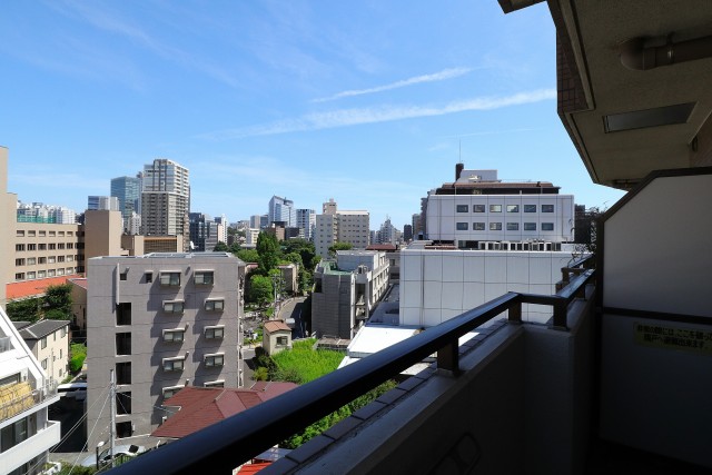 朝日シティパリオ中目黒 バルコニー