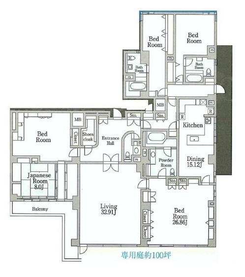 赤坂アーバンライフ　間取り