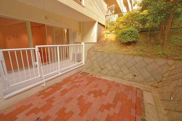 瀬田ハイツバルコニー・専用庭