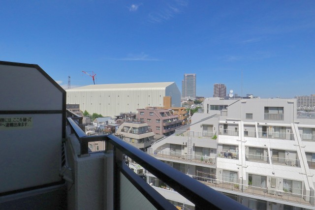 朝日シティパリオ中目黒 バルコニー