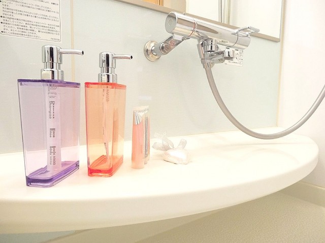 さわやかな雰囲気のバスルーム