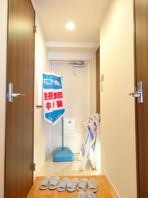 明るい玄関ホール