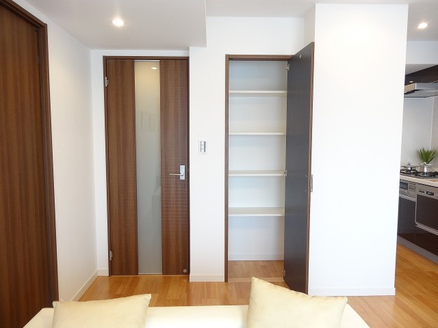 リビング内の収納