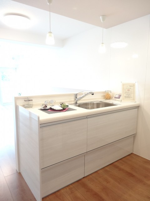 シャルマンコーポ第2芦花公園　オープンタイプのキッチン