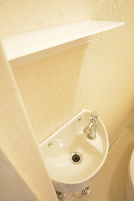 トイレは手洗い場付き