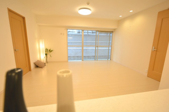 千駄ヶ谷第一スカイハイツ　キッチンからリビング