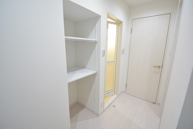 南平台アジアマンション　収納棚