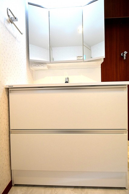中央マンション　洗面台