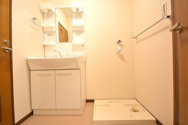 プラザ六番館　洗面台&洗濯機置場