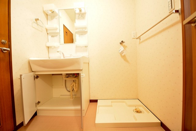 プラザ六番館　洗面台&洗濯機置場