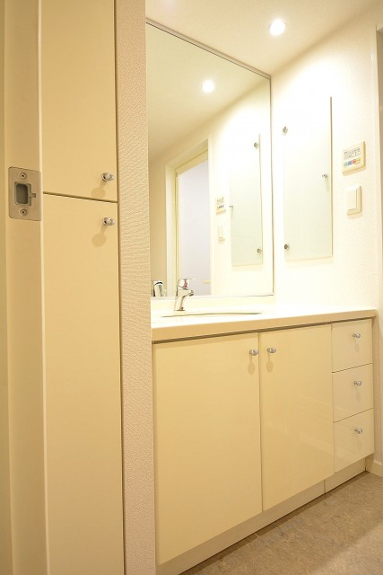 レジオン白金クロス　洗面化粧台