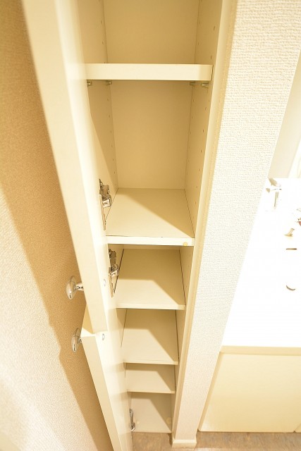 レジオン白金クロス　洗面室収納