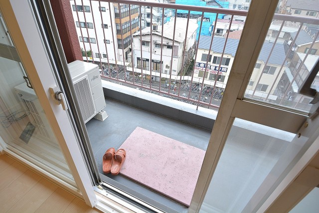 トーア明大前マンション　バルコニー