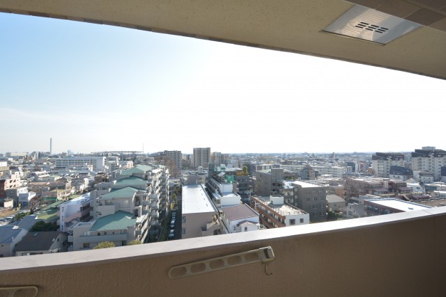 バルコニー眺望