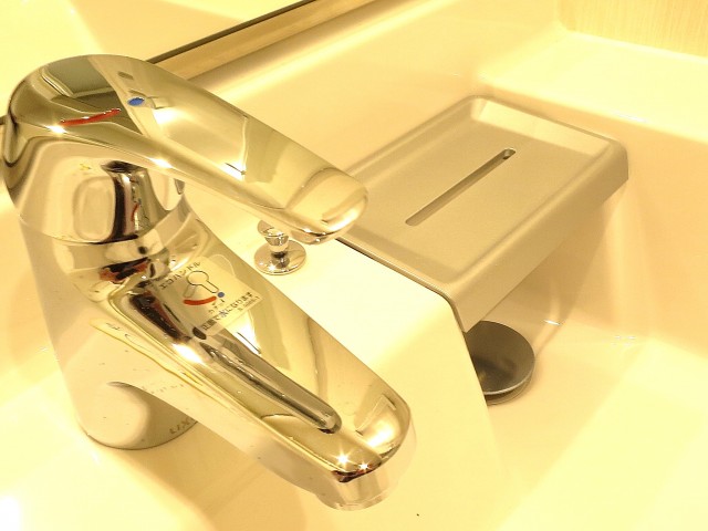 パークステージ茅場町　洗面台水栓