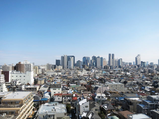 ヴェルビュ新中野　眺望