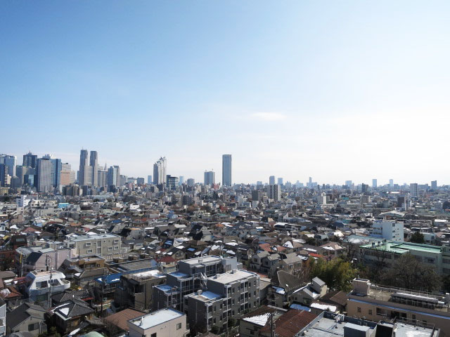 ヴェルビュ新中野　眺望