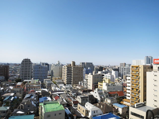 ヴェルビュ新中野　バルコニーからの眺望