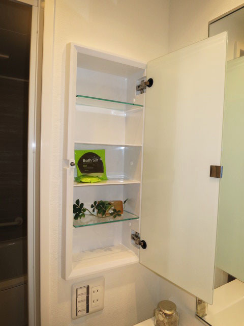 機能的な洗面化粧台