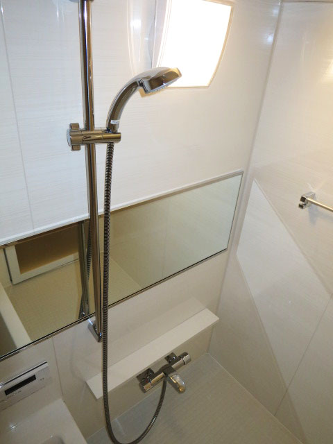 メゾンドール本郷　浴室換気乾燥機付のバスルーム